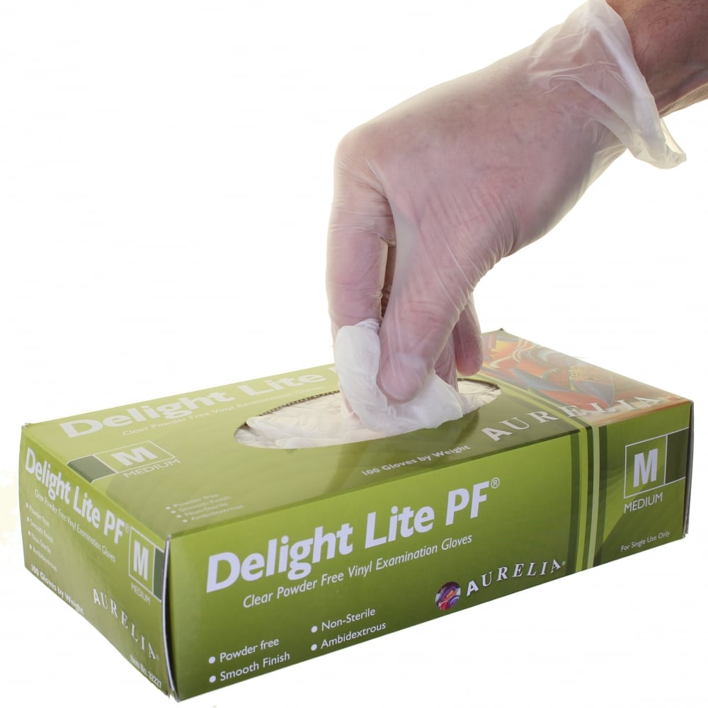 Value Delight Lite - Vinyl Gloves - Powder Free