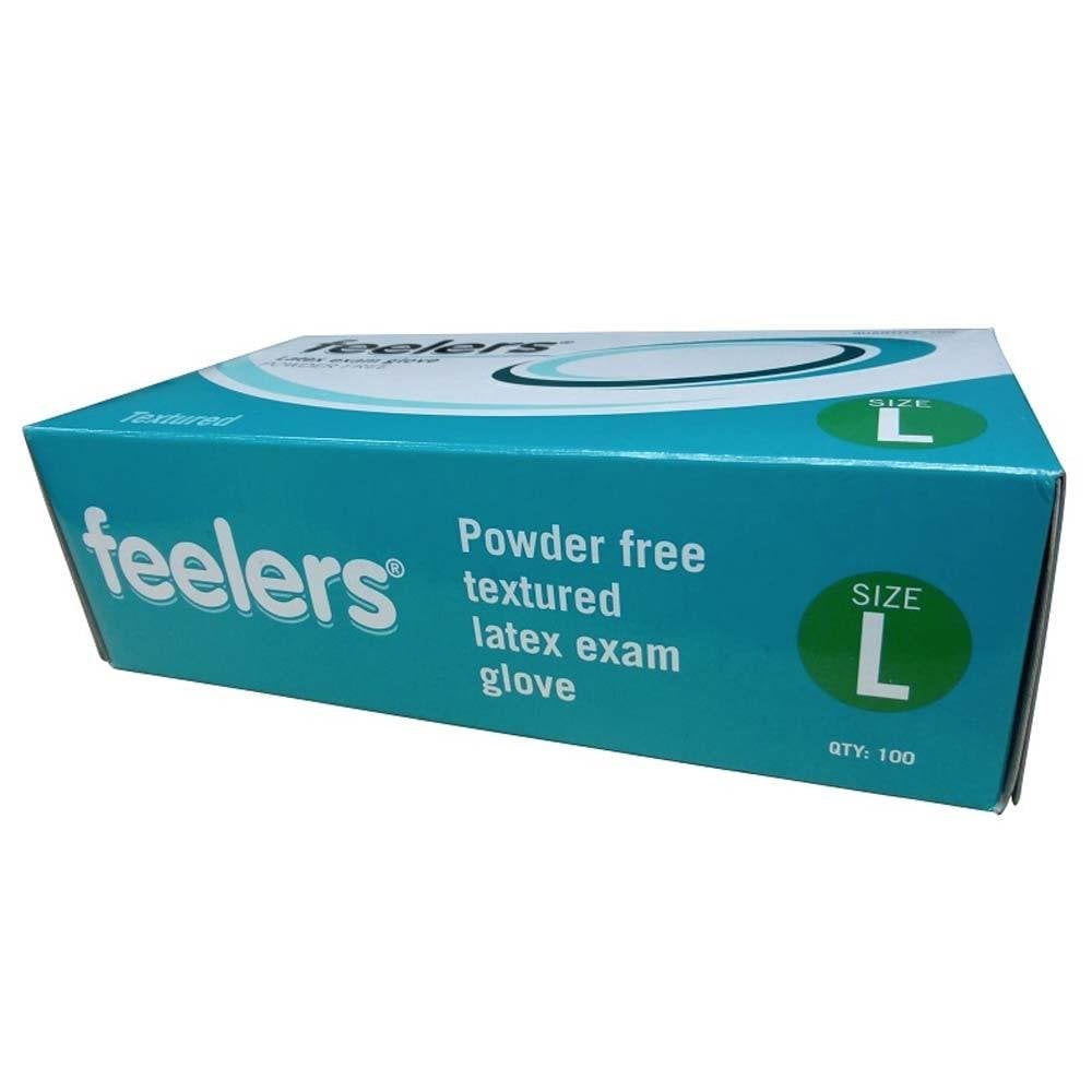 Feelers - Blue Nitrile Gloves - Powder Free