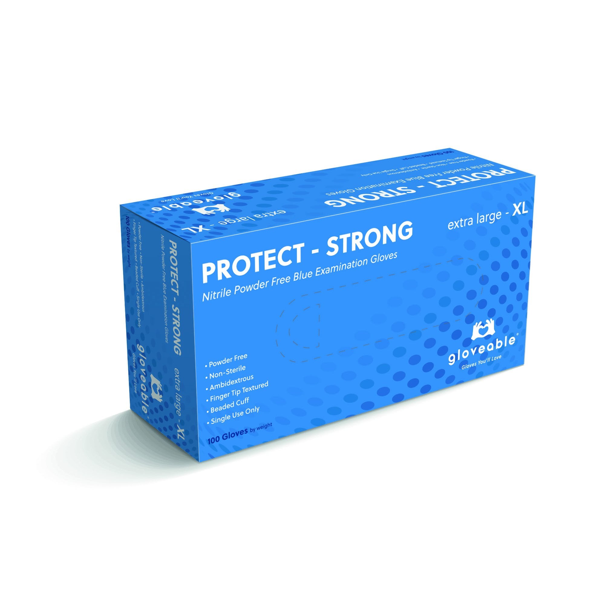 Protect STRONG - Nitrile Gloves - Powder Free