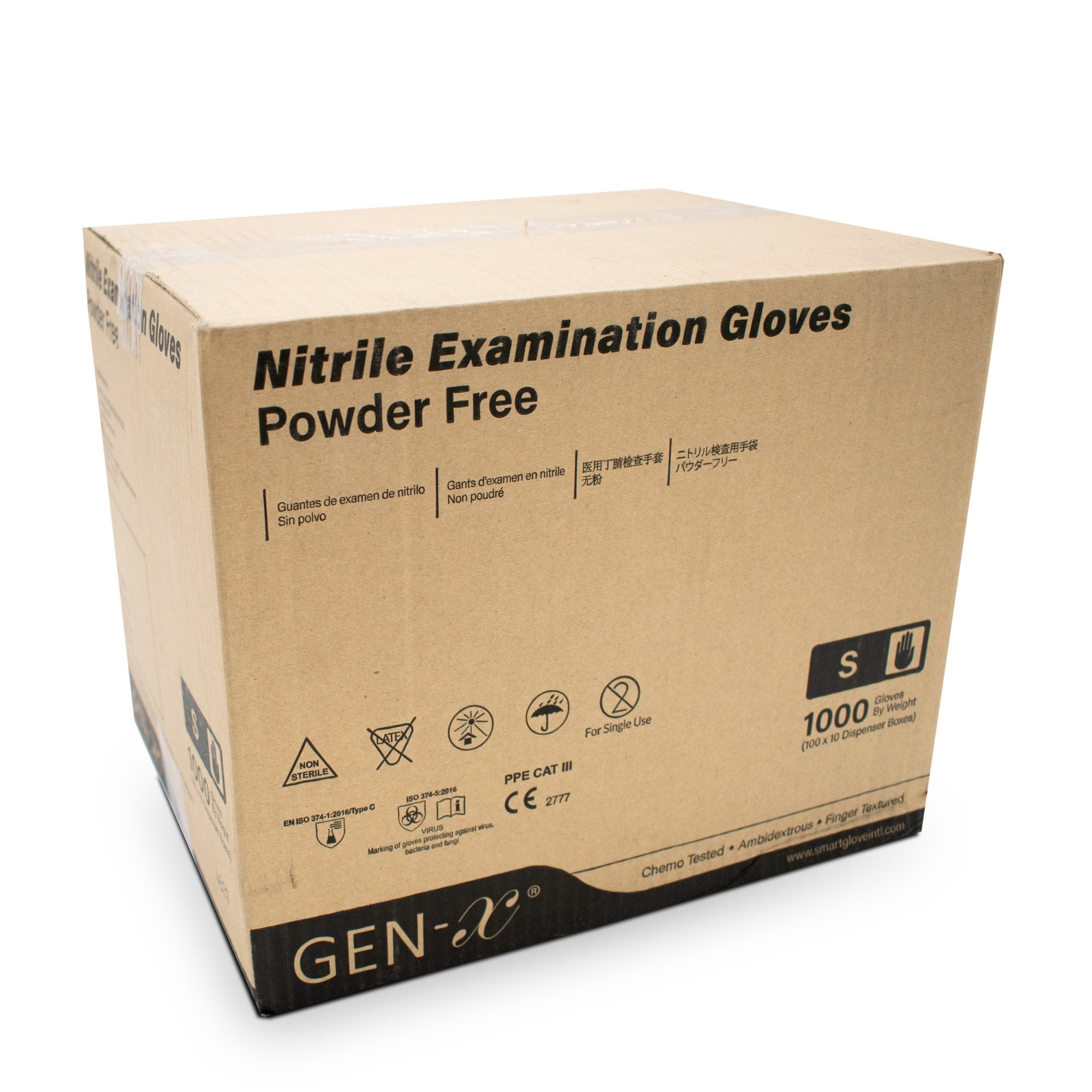 Blue Nitrile Gloves - Powder Free