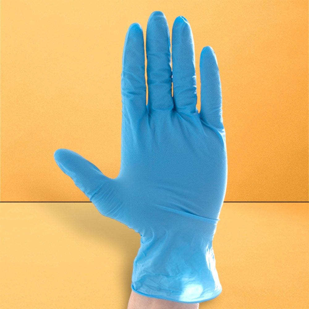 Robust - Blue Nitrile Gloves - Powder Free