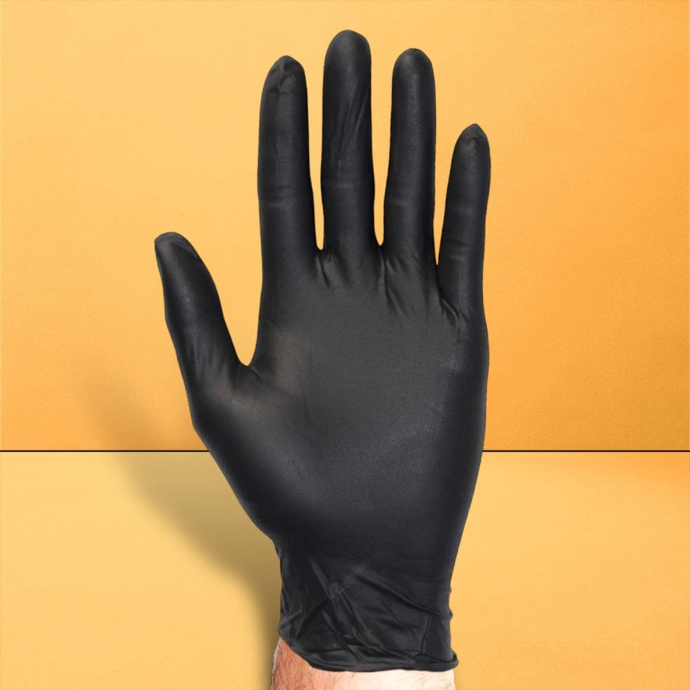 Bold - Black Nitrile Gloves