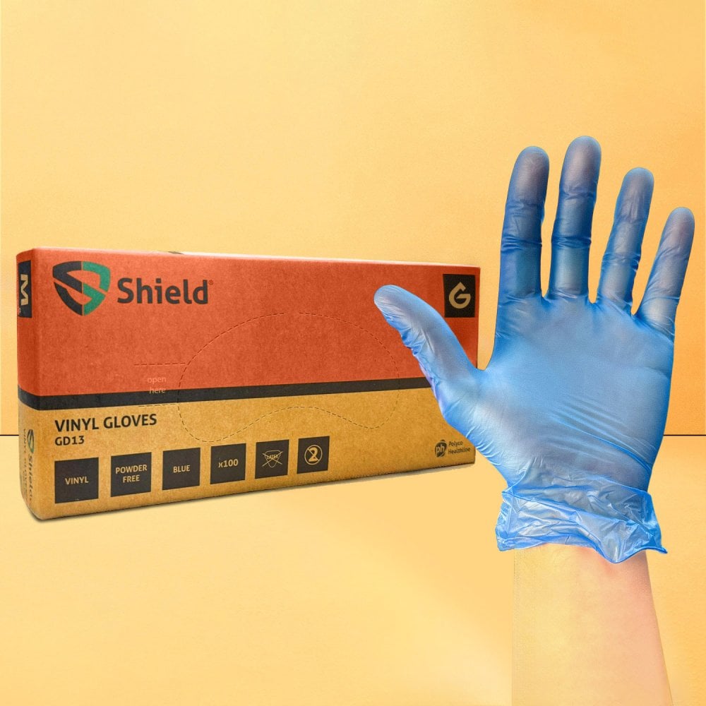 Blue Vinyl - Powder Free