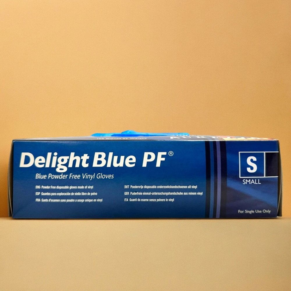 Blue Vinyl - Powder Free