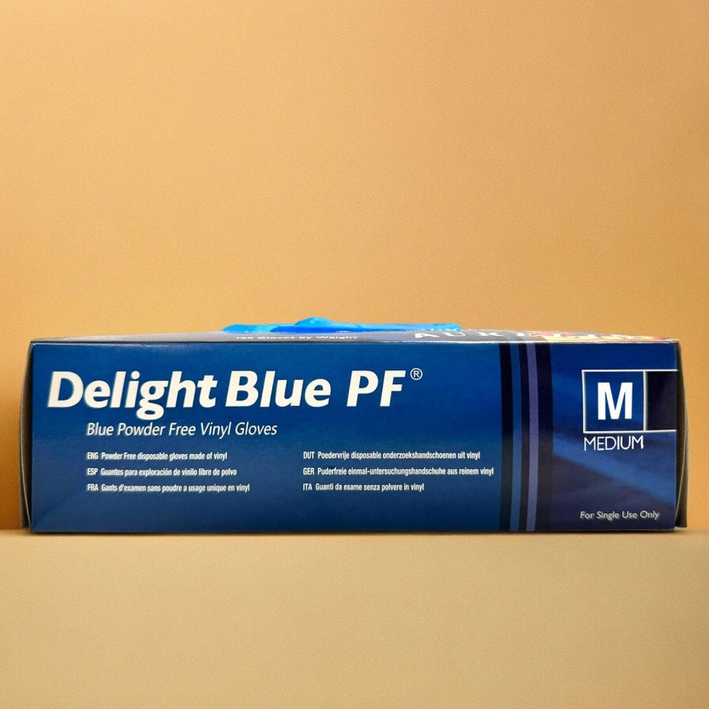 Blue Vinyl - Powder Free