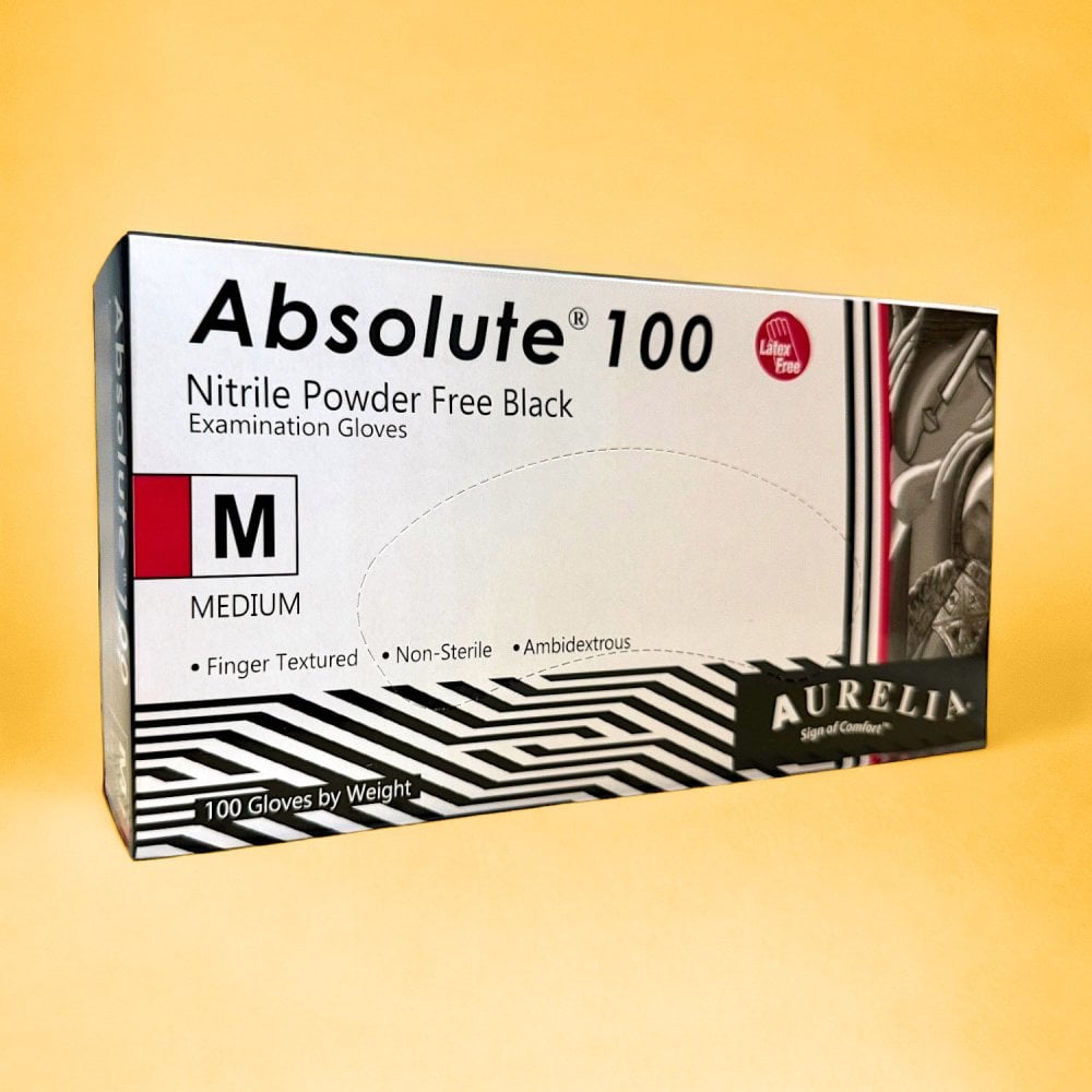 Absolute - Black Nitrile Gloves