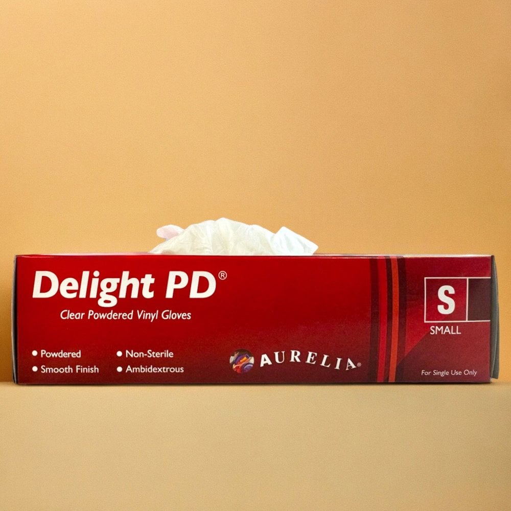 Delight - Vinyl Gloves - Powdered