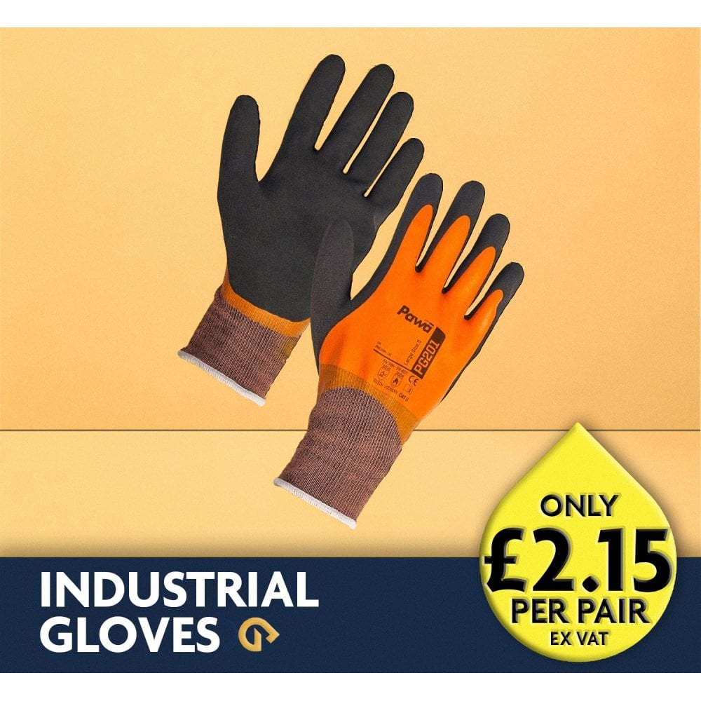 Nitrile Palm Coated Breathable Handling Gloves