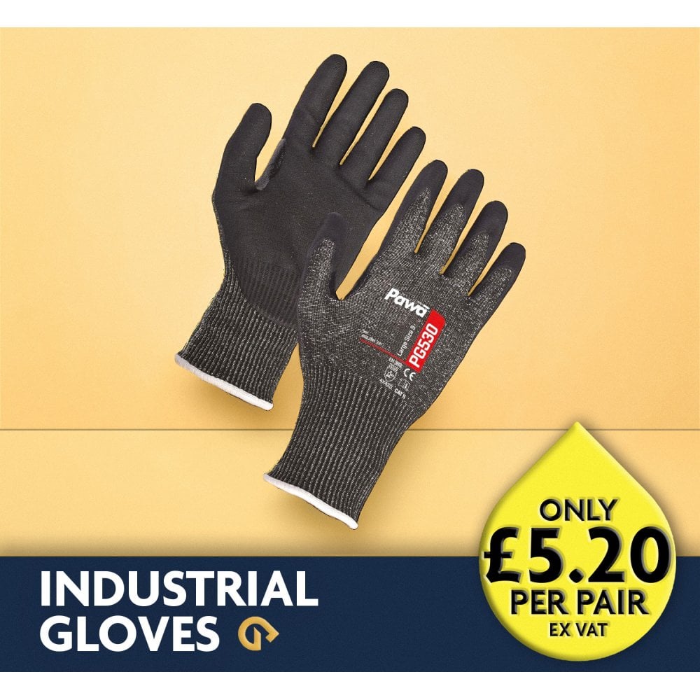 Nitrile Palm Coated Breathable Handling Gloves