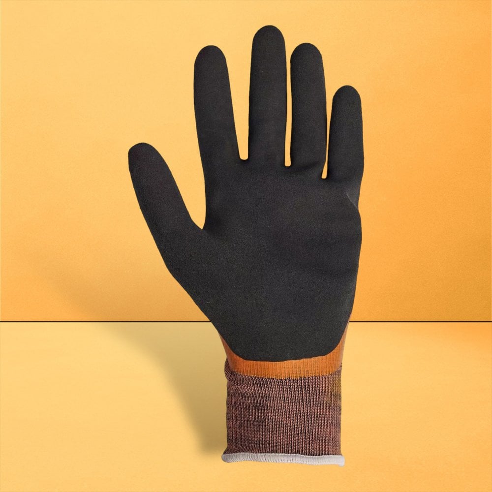 Nitrile Palm Coated Breathable Handling Gloves