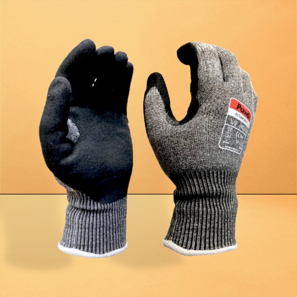 Nitrile Palm Coated Breathable Handling Gloves