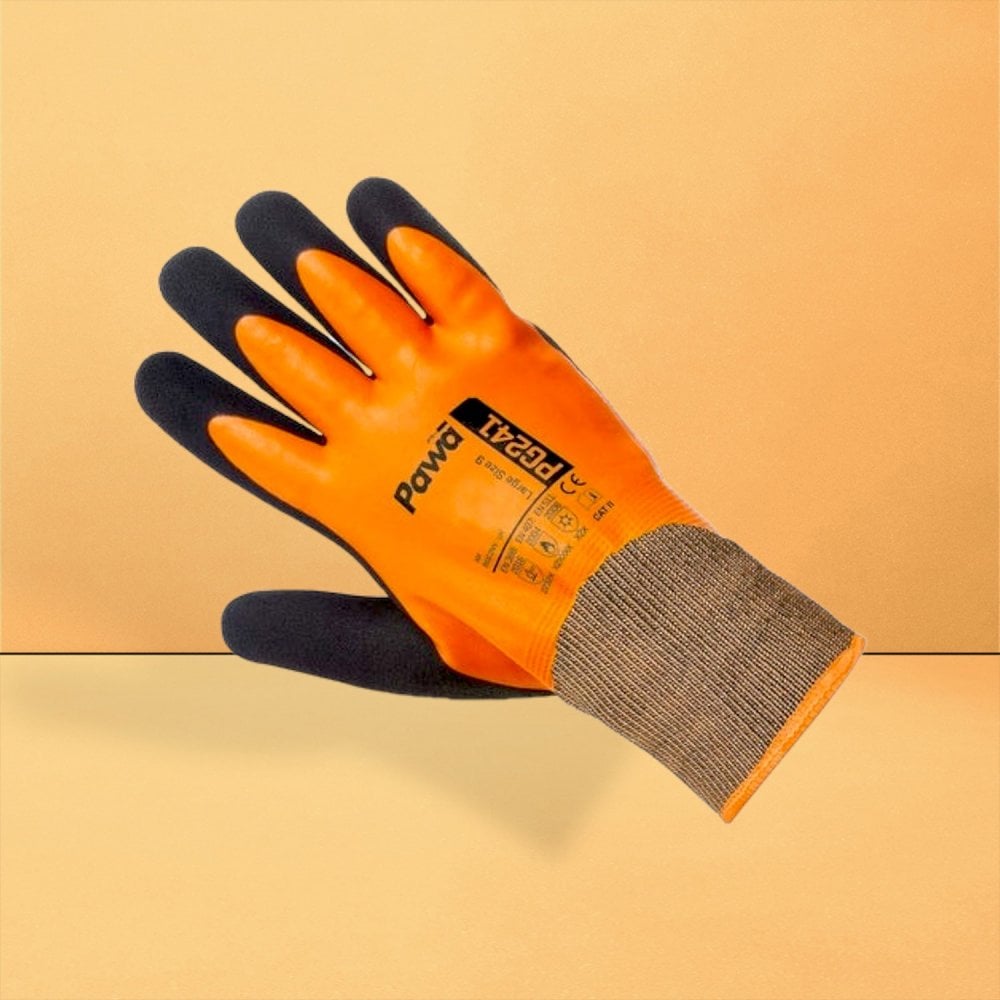 Nitrile Palm Coated Breathable Handling Gloves