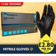 Black Nitrile Gloves