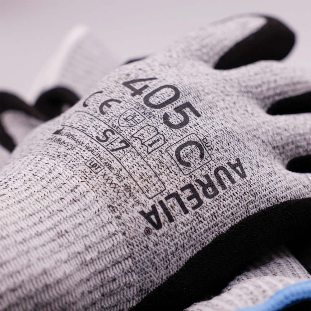 Cut C Protective Glove With Nitrile Coating