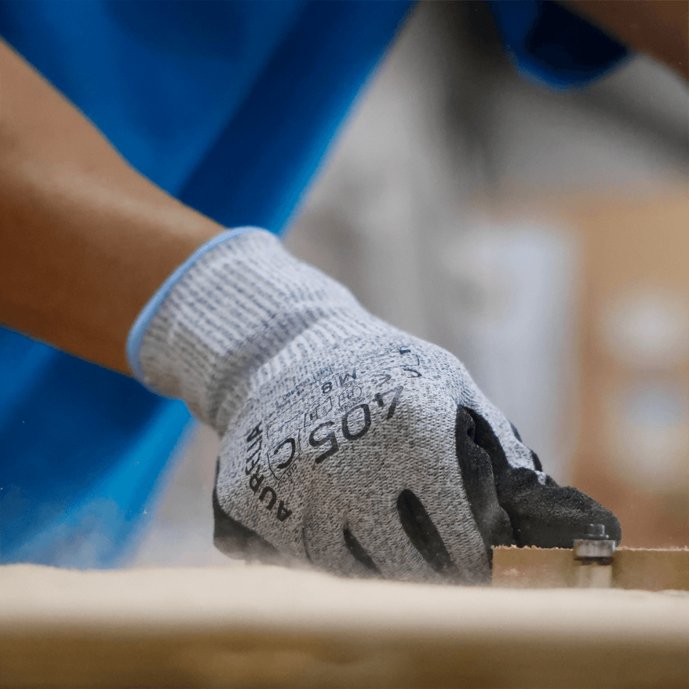 Cut C Protective Glove With Nitrile Coating