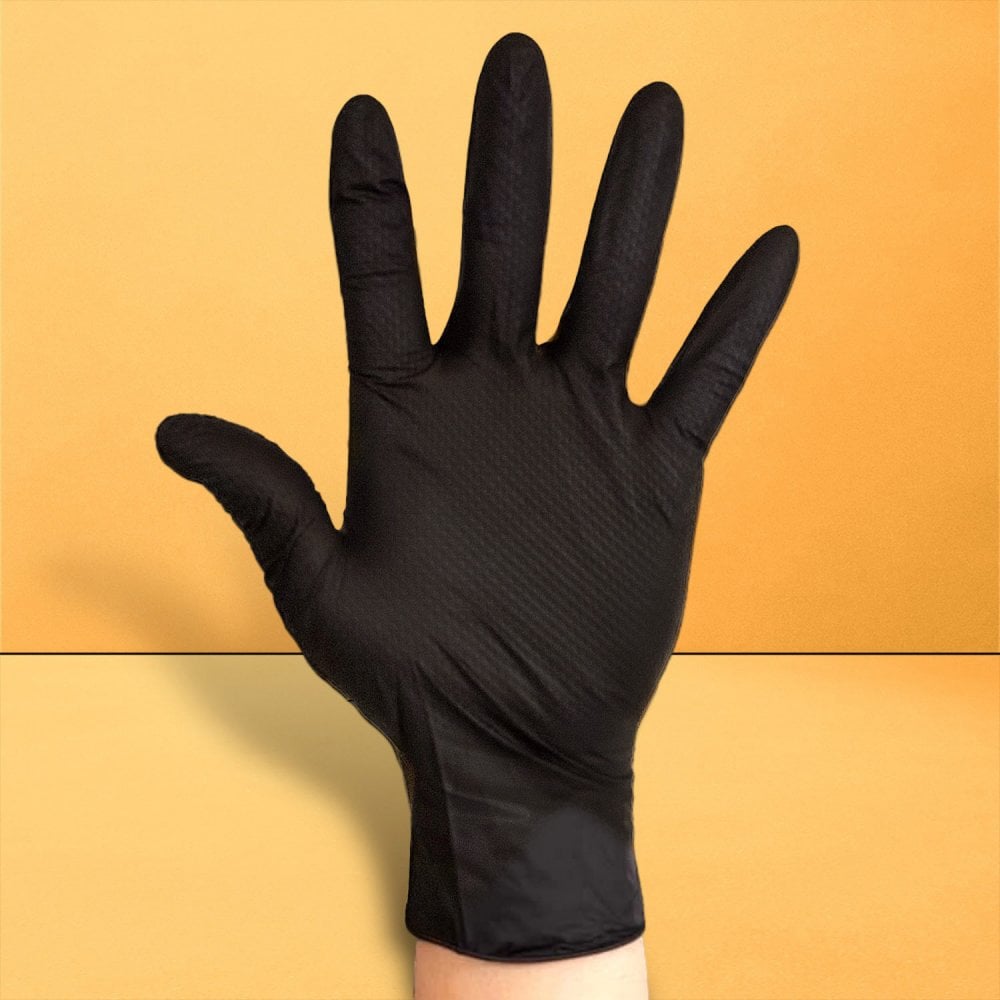 RAP Black Nitrile Gloves